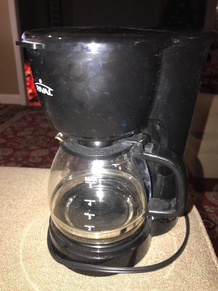 Rival 5 Cup Coffee Maker (BLACK) 510632 (CT) - Image 1 of 4