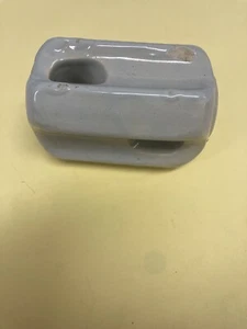 Ogromna ceramiczna antena / wieża / izolatory słupów zasilających 3,5 "x2,5" szare bezpłatna wysyłka - Zdjęcie 1 z 2
