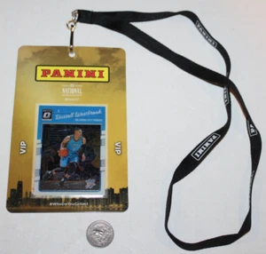 2017 NSCC National Convention VIP Pass Badge Russell Westbrook Optic Donruss - Picture 1 of 5