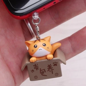 Bouchon De Poussière Suspendu Au Chat Voyage Homme Prise USB Couverture - Zdjęcie 1 z 12