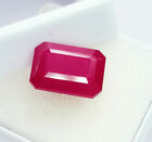 Natural Red Ruby Mozambique Certified Loose Gemstone 9.37 Ct Ruby Untreated Gems