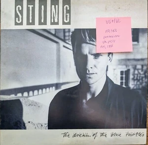Sting The Dream Of The Blue Turtles Vinyl Record VG+/VG DREAM1 1985 - Picture 1 of 2