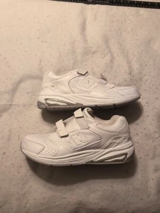 NEW BALANCE WW927VW Womens Size 10B Wide Strap White Comfort Walking Shoes READ - Picture 1 of 12