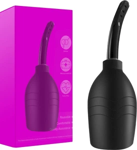 Ducha Anal Para Hombres Mujeres Lavado Anal Limpieza Suave Saludable Limpia - Picture 1 of 12