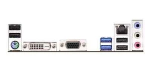 Placa posterior de placa base E/S Asrock B95m Dgs IO - Imagen 1 de 2