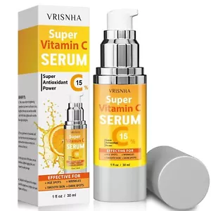 Super Vitamin C Serum for Women over 70: Niacinamide, Vitamin C, Hyaluronic Acid - Picture 1 of 7
