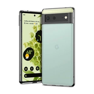 For Google Pixel 6 Silicone TPU Silicone Gel Bumper Phone Cover Case - Picture 1 of 24