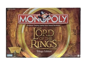 2003 Lord Of The Rings Trilogy Edition Monopoly *Missing 1 Figure And The Ring* - Picture 1 of 23