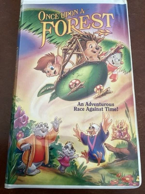 Once Upon A Forest VHS 1993 - Clamshell Case - Image 1 of 2