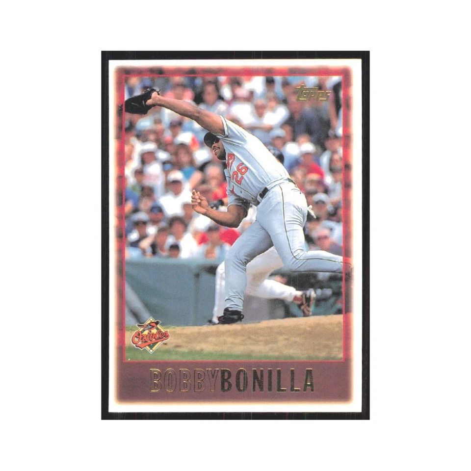 1997 Topps Bobby Bonilla Orioles #374 - Image 1 of 3