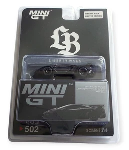Mini GT 502 Liberty Walk LB Silhouette Lamborghini Aventador GT EVO Blister - Picture 1 of 1