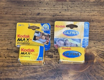 Vintage Kodak Max Versatility & Ultra 35 mm Color Film EXP 2008 - Image 1 of 3