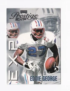 1999 Playoff Prestige EXP #69 Eddie George Titans Oilers Ohio State Buckeyes OSU - Picture 1 of 2