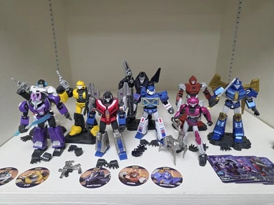 Transformers One Blokees Lot Galaxy Version Bumblebee Elita 1 Sentinal Prime Etc - Image 1 of 4