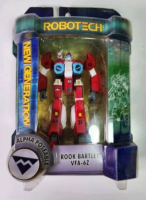 Figura Rook Bartley VFA 6Z 2003 Toynami Robotech Nueva Generación Nueva Caja DMG  Foto 1 de 4