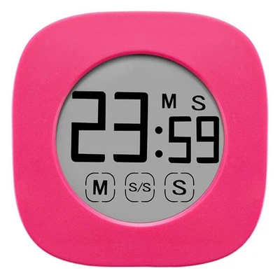 Silent Countdown Clock Adjustable Kitchen Timer ABS Material Easy Time Setting - Image 1 of 4