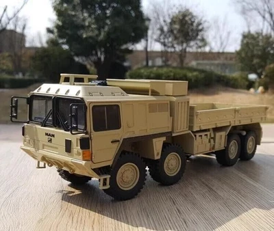 1:32 MAN MILITARY TRUCKS Diecast Mod Yellow Color - Image 1 of 4