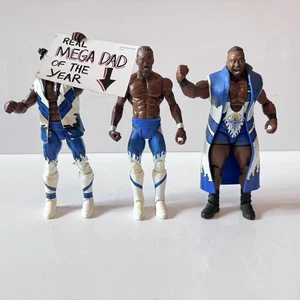 WWE Elite Series 44 Big-E & Series 43 Kofi Kingston & Basic Xavier Woods Mattel - Imagen 1 de 6