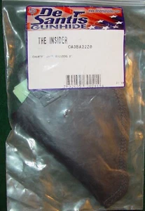 DeSantis Gunhide THE INSIDER CA3BA022Z0 IWB Holster for Charter Arms Bulldog 2" - Picture 1 of 3