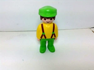PLAYMOBIL GRANJERO CON SUSPENSORES 123 123 FIGURA DE ACCIÓN GRANJERO 3.1/4" AÑOS 90 RETIRADO - Imagen 1 de 1