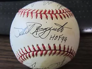Major Leagues Stars Autograph Baseball by 11 players PSA/DNA Phil Rizzuto Foster - Picture 1 of 1