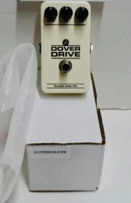 Original Cliff of Dover Drive Hermida EE. UU. Overdrive Caja Crema Pedal Eric Johnson Foto 1 de 4