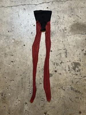 Medias Wolford negras rojas estampadas talla XS nuevas sin paquete Foto 1 de 4