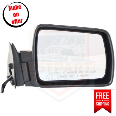 Kool Vue JP15ER Mirror Right Side for Jeep Cherokee, Comanche, Wagoneer - Image 1 of 4