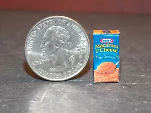 Dollhouse Miniature Food Box Mac & Cheese 1:12 inch scale B69 Dollys Gallery - Picture 1 of 3