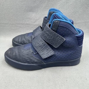 Nike Flystepper 2K3 Premium Mens 9 Midnight Navy Blue Shoes Sneakers 677473 444 - Picture 1 of 10
