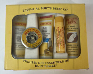 Burt's Bees Essential Gift Set, 5 Travel Size Products