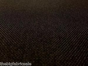 TOUGH WATERPROOF BLACK OUTDOOR CANVAS FABRIC MATERIAL AWNING COVER CORDURA TYPE! - Picture 1 of 4
