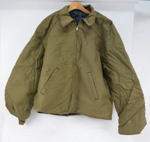 OPI Penitentiary Green Quilted Lined 5XL Prison Jacket With Zipper - Picture 1 of 6