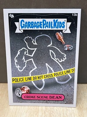  2012 Topps ~ Garbage Pail Kids - 'CRIME SCENE DEAN' -  Card/Sticker #13b - Image 1 of 2