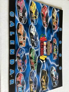 2000 Annual Superstars of Nascar Calendar Earnhardt Jr. Gordon Stewart Wallace - Picture 1 of 7