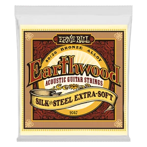 Ernie Ball Earthwood Seide & Stahl Ex Soft 10-50 Akustikgitarrensaiten 2047 - Bild 1 von 1
