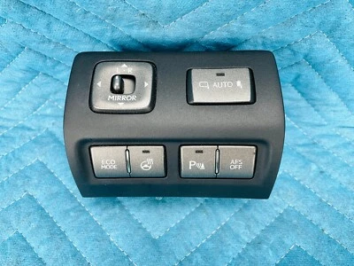 Interruptor de espelho Lexus LS460 LS460L preto 84870-50560 2007-2012 fabricante de equipamento original - Imagem 1 de 4