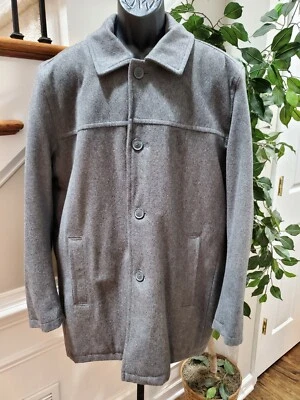 Dockers Men's Weston Wool Blend  Collared Long Sleeve Casual Jacket Size X-Large - Image 1 of 4