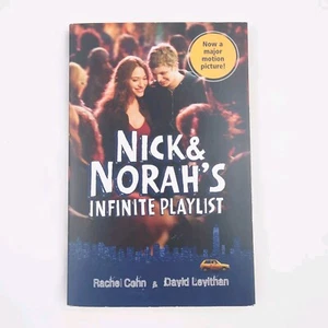 Signed Nick & Norah's Infinite Playlist By Rachel Cohn Paperback Book Autograph - Imagen 1 de 6