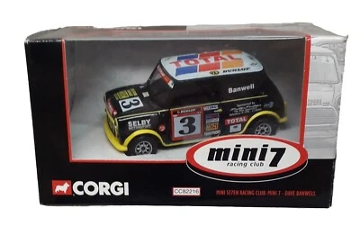 Diecast CORGI mini 7 Racing Club Model Toy Car Limited Edition Dave Banwell... - Image 1 of 4