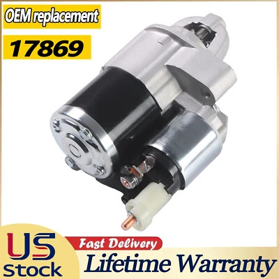 Starter Motor For 2003-2006 Honda Accord Element 2.4L 17869 Manual Transmission Foto 1 de 4