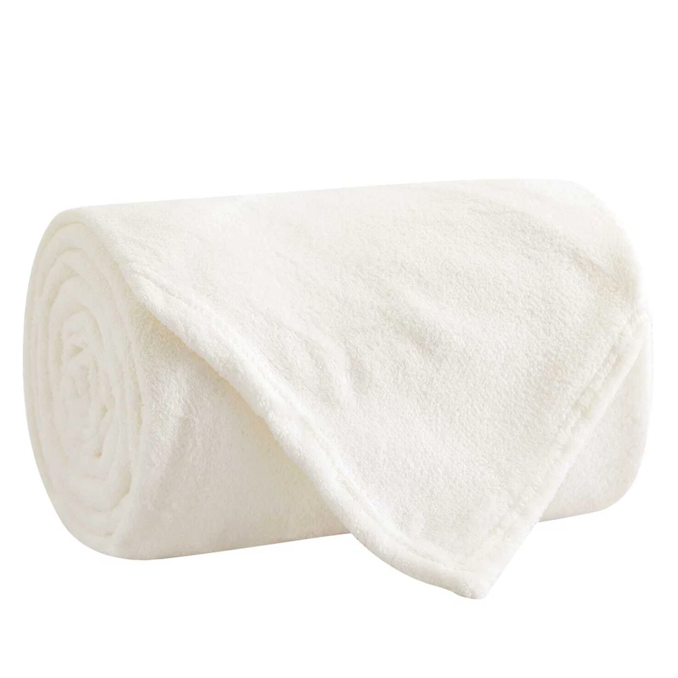 Manta suave y ligera - 16 COLORES - ¡Tiro, doble, completa, queen, king! Foto 1 de 1