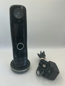 BT Advanced Digital Home Phone HD Voice Charger Black Handset Wireless - Picture 1 of 12