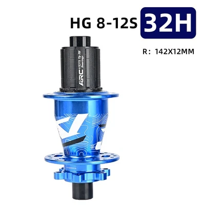 Buje trasero delantero para bicicleta MTB 32H 6 trinquetes 114 clics 4 rodamientos buje para HG SX NX Foto 1 de 4