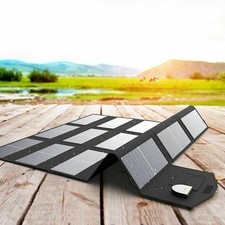 100W Solar Panels Charger 5V 12V 18V For Phone iPad Notebook 12 x 7.5 x 3.5 inch