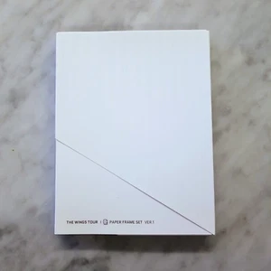 BTS The Wings Tour Konzert offizielle Ware Papier Fotorahmen Set Ver1 KPOP K-POP - Bild 1 von 35