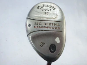 PRE LOVED CALLAWAY BIG BERTHA HEAVENWOOD ~ 3 HYBRID ~ 20' ~ FIRM FLEX~ SPURS FC - Picture 1 of 9