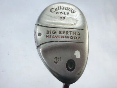 PRE LOVED CALLAWAY BIG BERTHA HEAVENWOOD ~ 3 HYBRID ~ 20'  ~ FIRM FLEX~ SPURS FC - Image 1 of 4