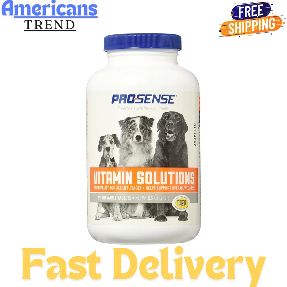 ProSense Dog Multi Vitamins For All Life Stages Health Care Chewable Tablets, 90 - Image 1 of 4