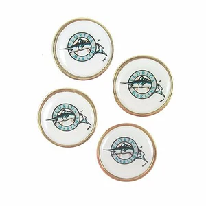 Miami Marlins MLB Golfball Marker (4er Set) - Bild 1 von 1